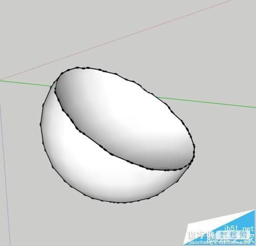 SketchUp怎么绘制圆形座椅的模型?8