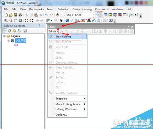 ArcMap绘图软件绘制一个小区面层图形的详细教程10