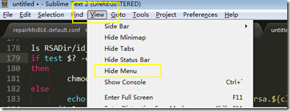sublime text2 使用技巧心得小结13