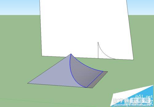 sketchup怎么绘制曲面屋顶?9