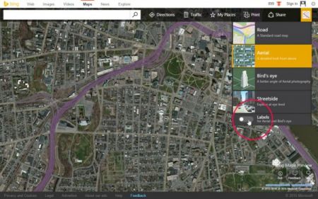 微软Bing地图更新  带来用户最需要功能2