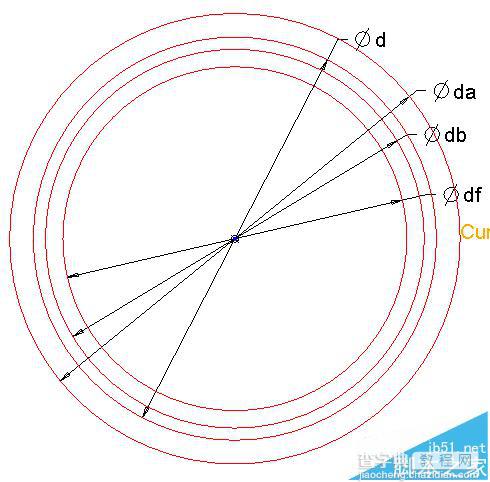 Creo2.0怎么画齿轮? Creo2.0直齿轮的参数化建模的教程3