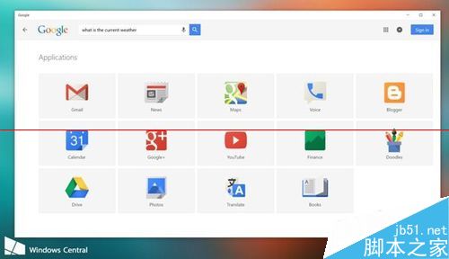 Google搜索应用在Win10正式版系统中怎么使用？9