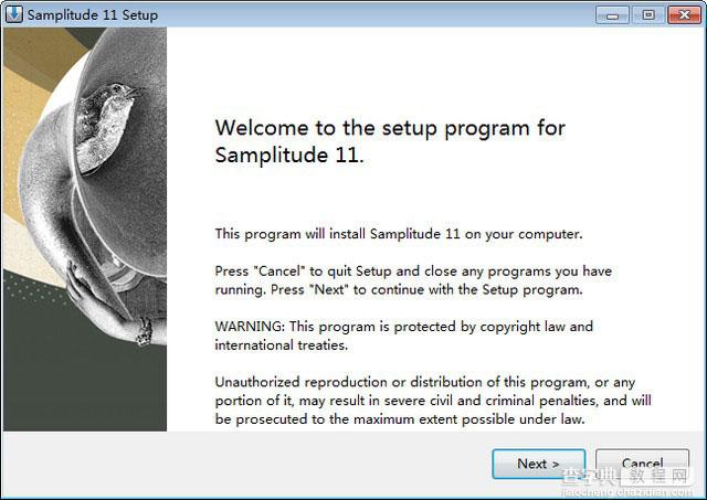 Samplitude 11安装汉化教程图文详解1