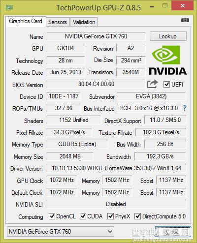 GPU-Z 0.8.5更新内容汇总 全面支持Windows 101