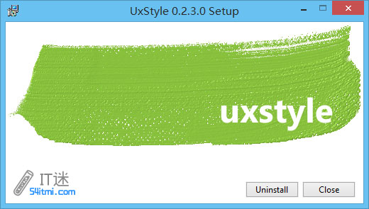 UxStyle破解系统主题使用方法1