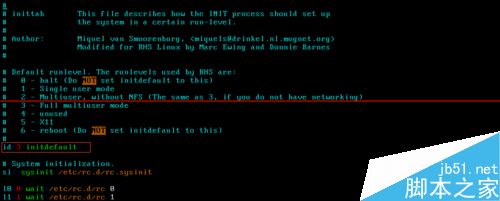 Linux下修复inittab文件丢失的两种方法23