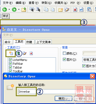 Directory Opus的驱动器栏Driverbar怎么用2
