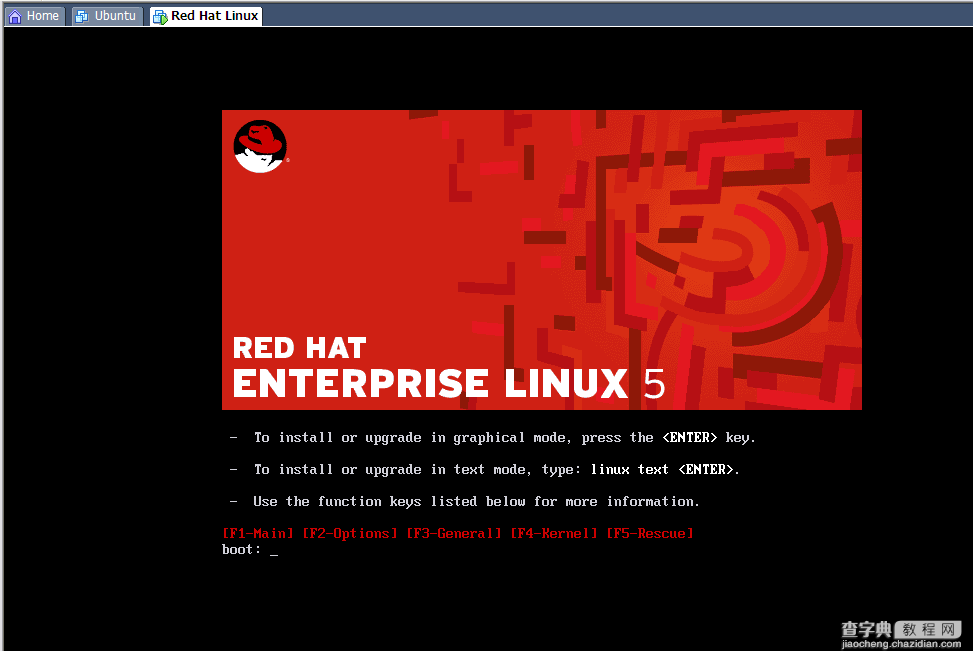 在VMware虚拟机中安装redhat linux操作系统图文详解教程18