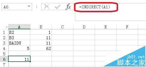 Excel中怎么使用indirect函数?4