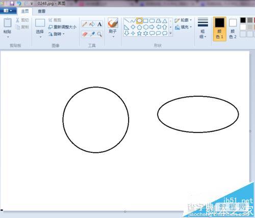 windows自带的画图工具怎么绘制图形?5