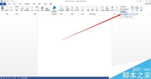 word2013中如何新建对象呢?3