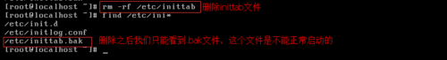 Linux下修复inittab文件丢失的两种方法2