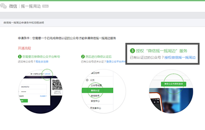 微信摇一摇周边申请步骤图文解说3