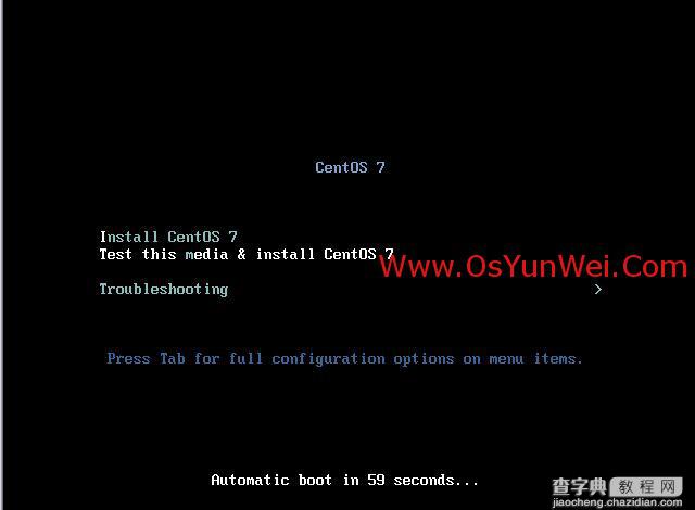 CentOS 7.2.1511 系统安装与配置图文教程1