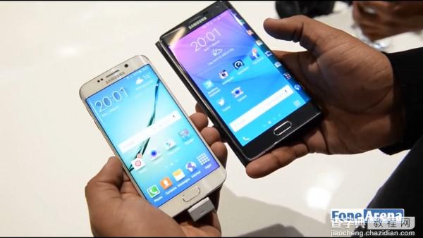 三星Galaxy S6 Edge和Note Edge有什么区别？两款真机上手对比1