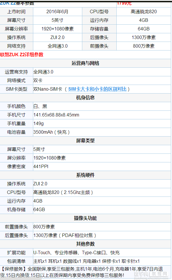 ZUK Z2是否支持扩展存储卡 ZUK Z2支持TF卡扩展吗3