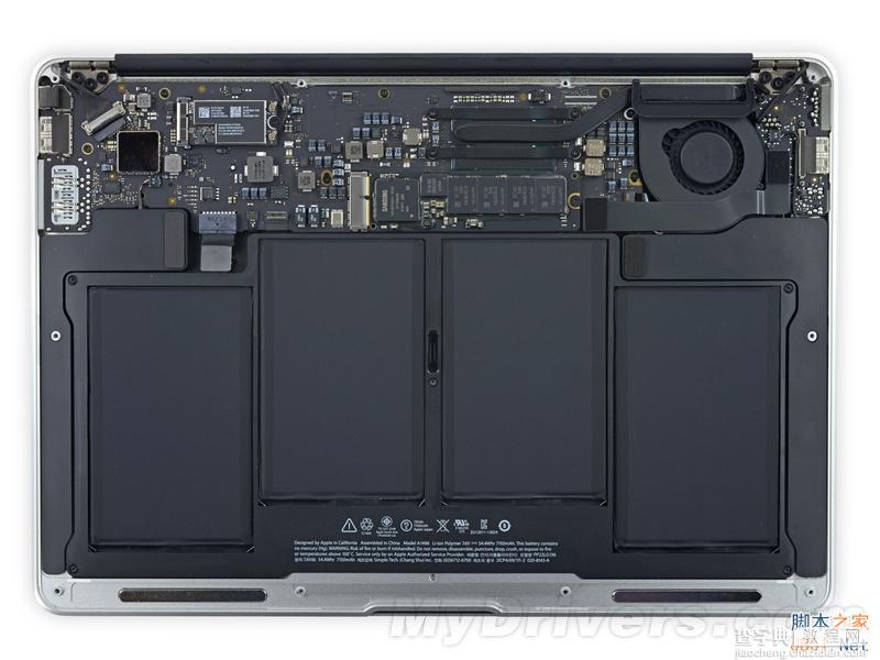 13寸和11寸全新MacBook Air完全拆解(图):偷懒最高境界！7