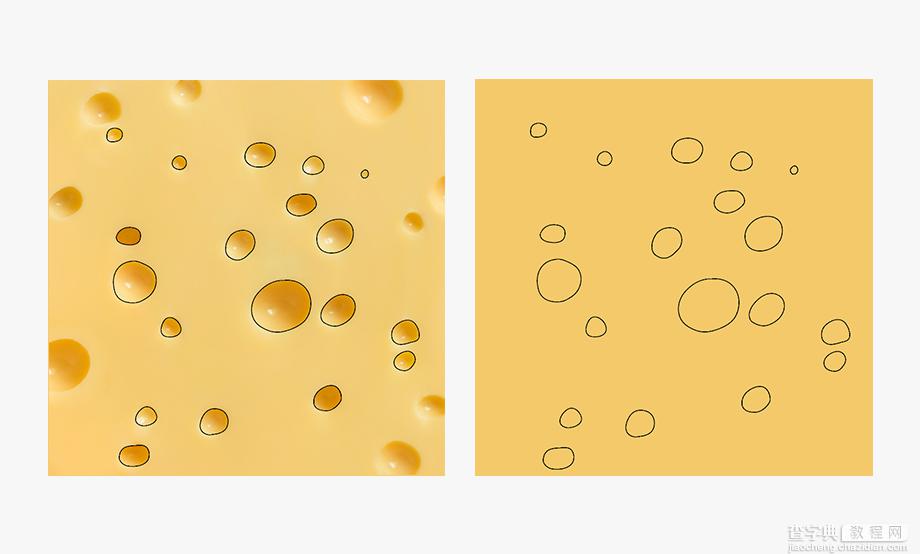 AI新手必学教程：用AI制作写实主义的奶酪图案4