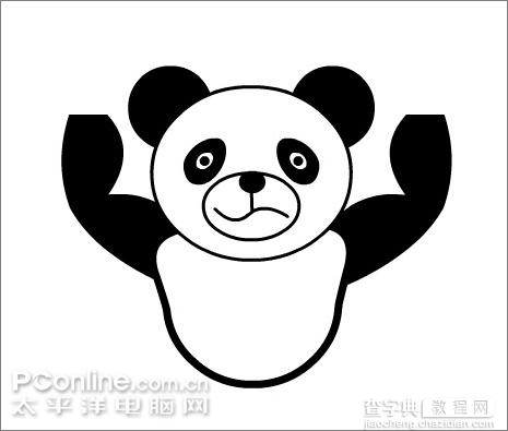 Flash实例教程：熊猫也能举重12