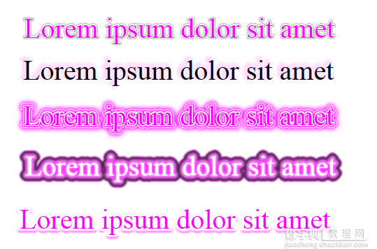 用CSS的text-shadow制作超炫文字效果全攻略6