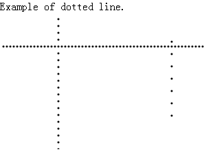 HTML5 Canvas绘制圆点虚线实例1