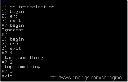 linux shell流程控制语句实例讲解（if、for、while、case语句实例）4