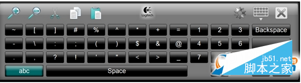 Logitech虚拟键盘怎么使用 Logitech虚拟键盘用法2