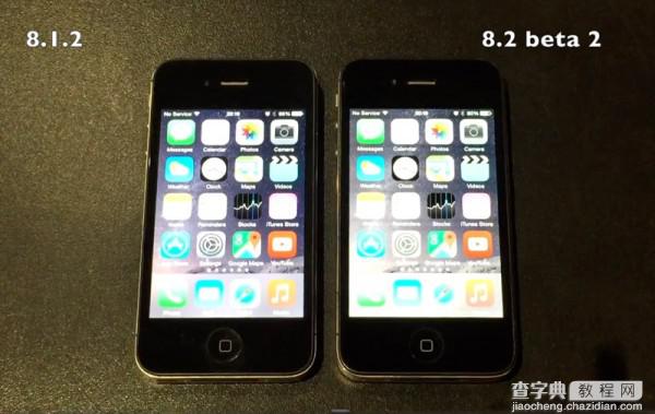 iOS 8.2怎么样？iPhone 4s 运行 iOS 8.2 与 iOS 8.1.2 性能对比视频1