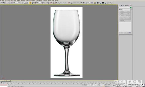 3DSMAX制作逼真质感的玻璃杯3