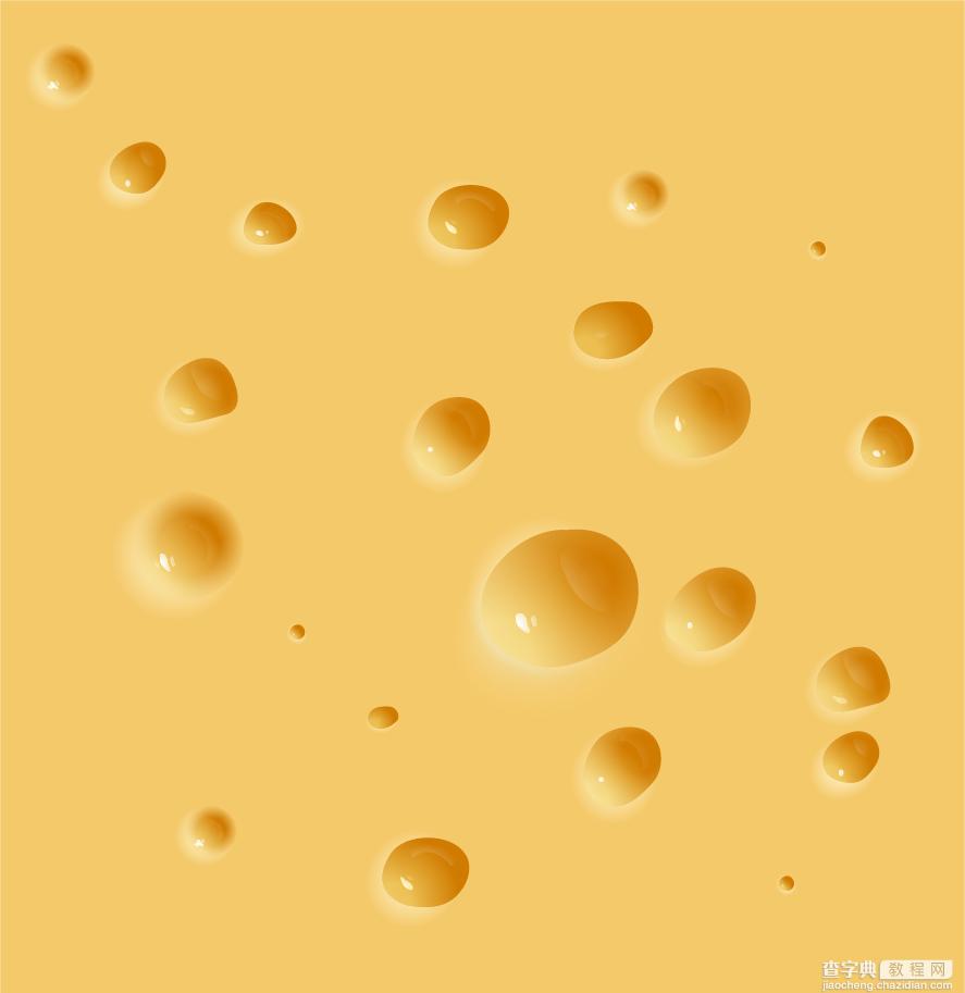 AI新手必学教程：用AI制作写实主义的奶酪图案20