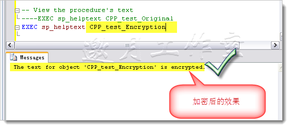 SQLServer 2008中的代码安全（一） 存储过程加密与安全上下文2