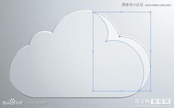 用Illustrator绘制漂亮质感的立体玻璃云朵教程17