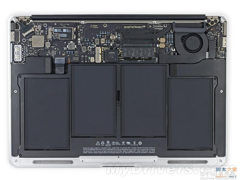 13寸和11寸全新MacBook Air完全拆解(图):偷懒最高境界！8