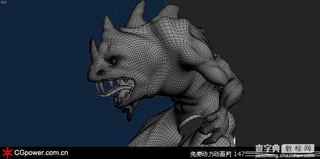 3DMAX打造可爱的3D怪物角色建模10
