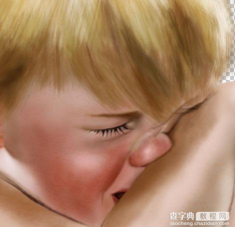 Photoshop鼠绘教程:哭泣男孩13