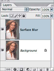 Photoshop 让模特的皮肤尽可能的真实2