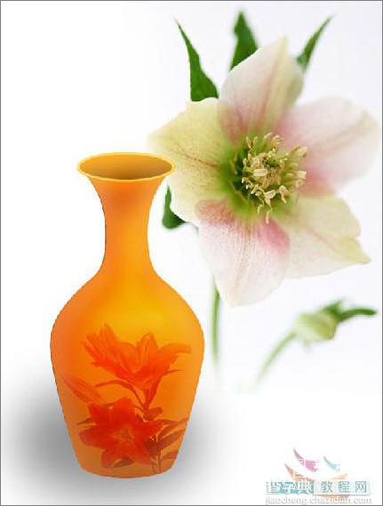 Photoshop教程：详细绘制漂亮的花瓶1