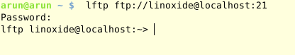 在Linux系统中使用LFTP的教程6