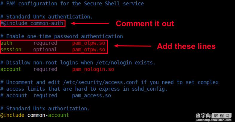 通过OTPW来用SSH安全登录Linux服务器的教程1
