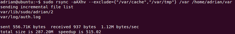 在Linux下使用rsync对比和同步文件的方法3