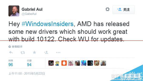 Win10 10122预览版AMD显卡问题已经修复1