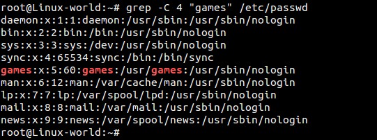 整理Linux中常用的一些grep命令6