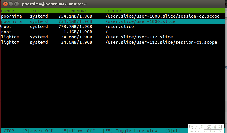使用ctop在命令行中检测Linux容器性能4
