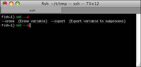 在Mac OS上使用Fish Shell的基础教程7