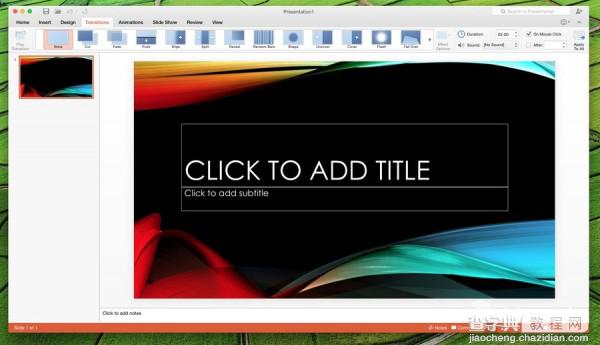 [下载]Office 2016 for Mac新预览版  PowerPoint上手体验4
