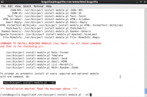 在Linux系统上安装数据库监控程序Bugzilla的方法2