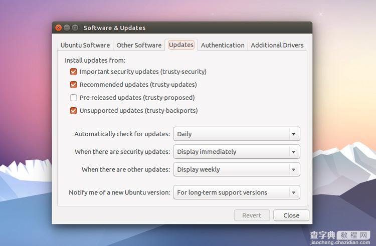 Ubuntu 14.04 LTS 升级到Ubuntu 14.10的步骤1