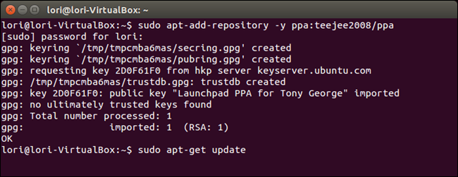 安装Aptik来备份Ubuntu系统上的软件3