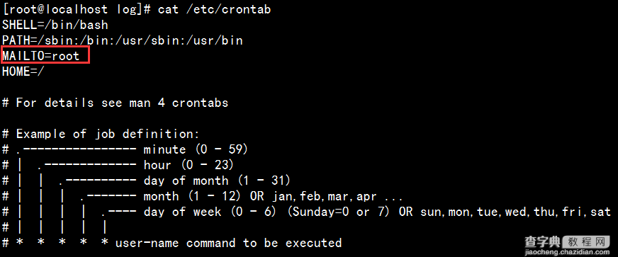 Linux计划任务Crontab学习笔记（4）：crontab 的日志3